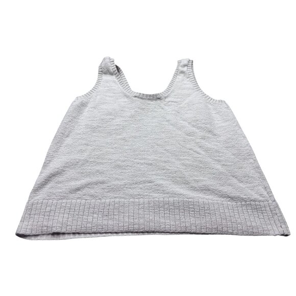 Loft Womens Beige Knit Tank Top With Pocket XS - Picture 10 of 10